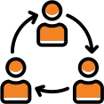Employee Collaboration icon