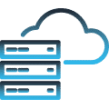 hybrid cloud services icon