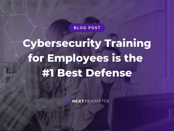 Cybersecurity training for employees as the top defense against security threats