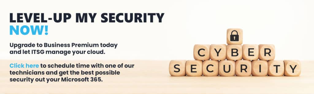 A banner showing "cybersecurity" spelled out in blocks