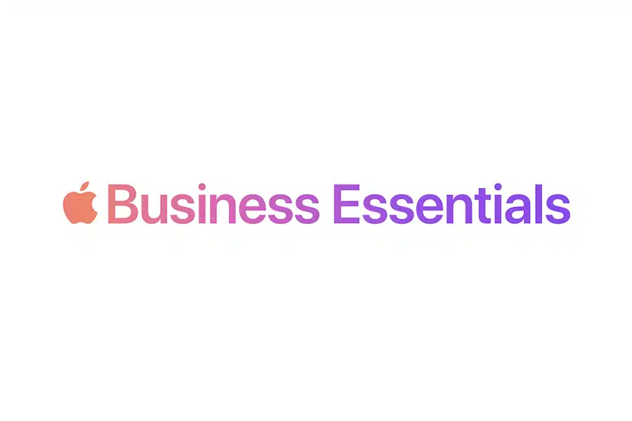 Apple Business Essentials logo, the MDM from Apple